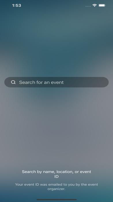 SMRH Events Screenshot