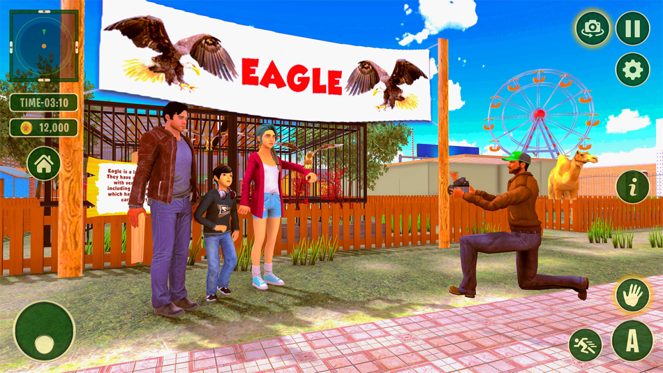 #4. Virtual Zookeeper Simulator (iOS) Bởi: Abdur Rafay