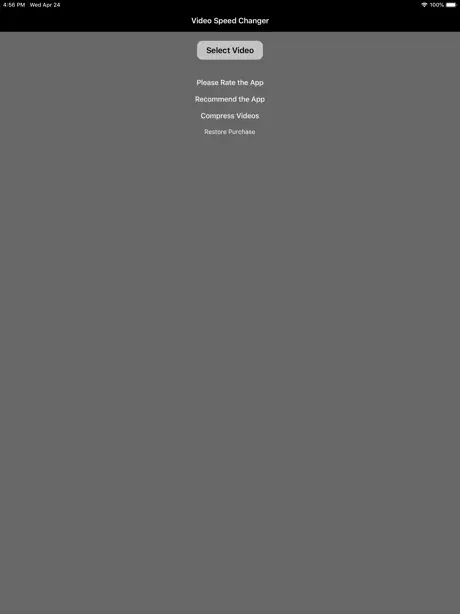 Video Speed Changer - Editor