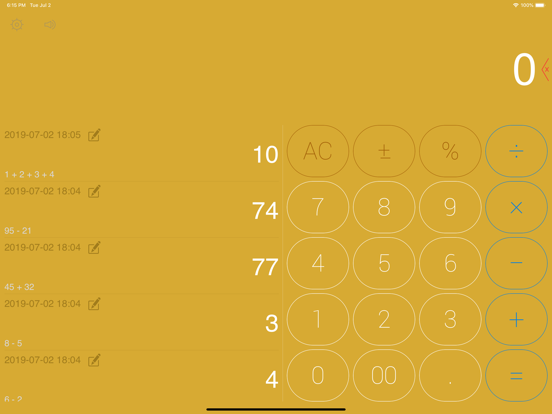 Screenshot #5 pour Calculatrice - Note Calculator