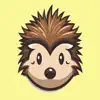 Animated HEDGEHOG Stickers Pac delete, cancel