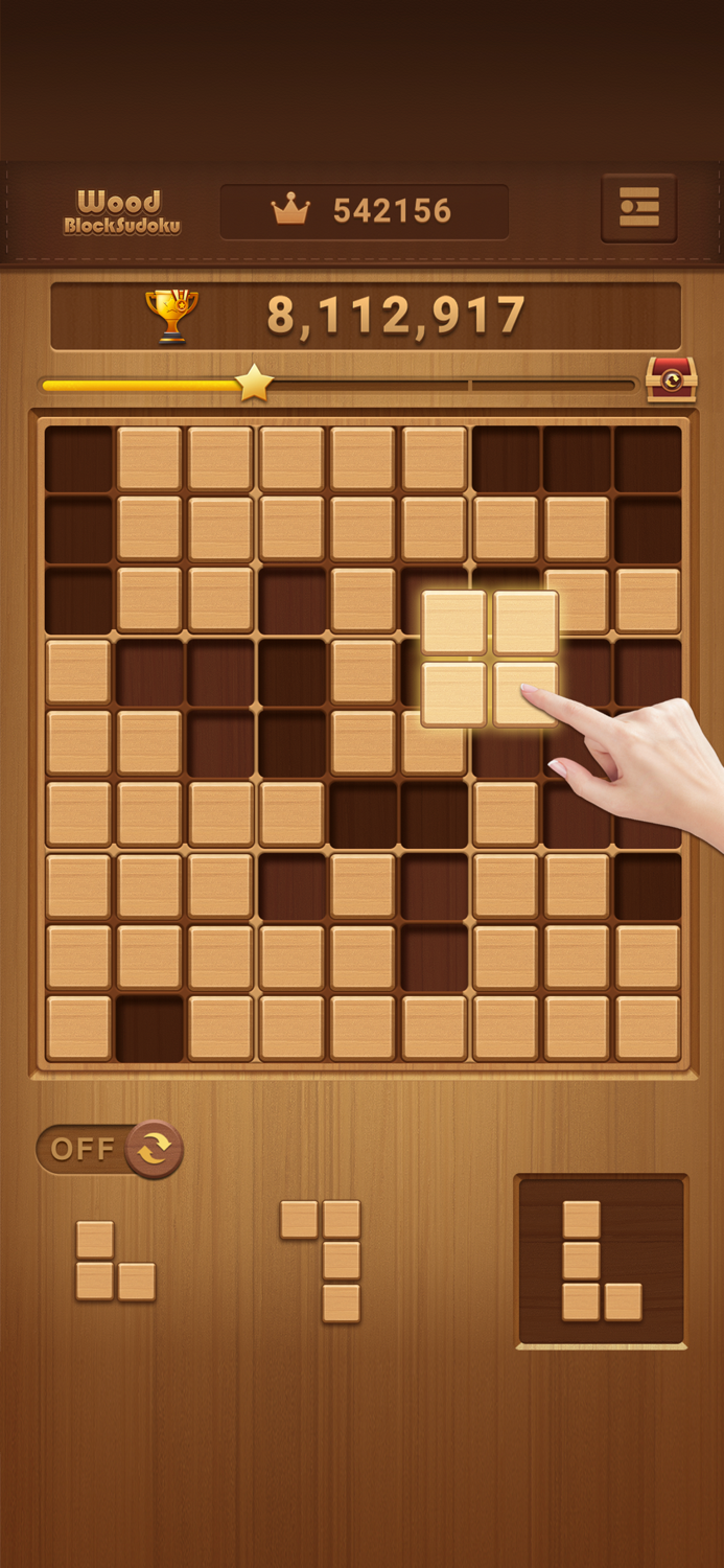 Block Puzzle-Wood Sudoku Game