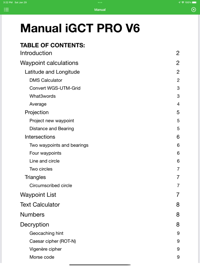 Geocaching Toolkit iGCT Pro
