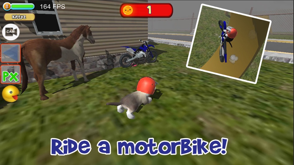 #1. KittyZ: Cat Simulator, ride (iOS) Podle: Eventronic Systems, SL