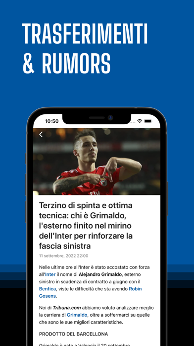 Inter Live: Risultati, notizie Screenshot