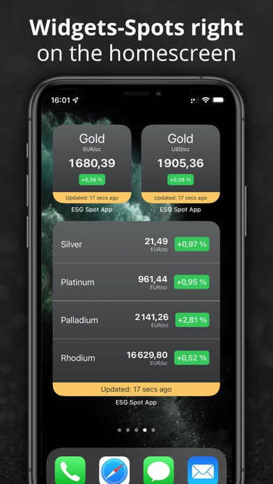 Gold Price & Precious Metals Screenshot