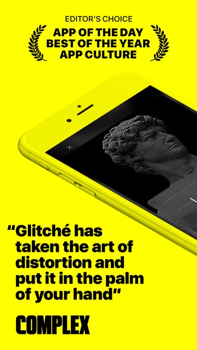 Glitché: Photo & Video Editor Screenshot