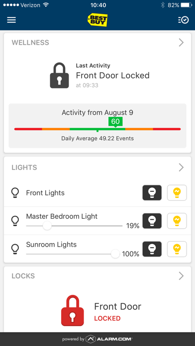 Best Buy Assured Living Screenshot