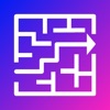 Maze10X - A maze game no wifi icon