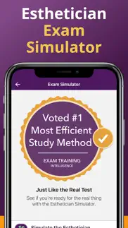 esthetician exam study guide iphone screenshot 3