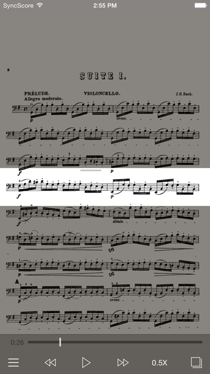 Bach Cello Suites - SyncScore screenshot-0