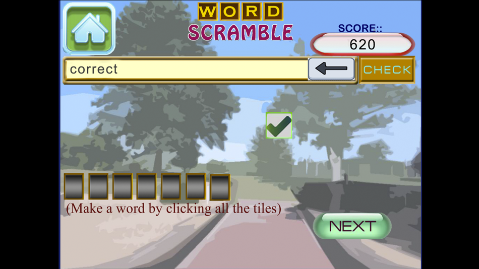 #5. Word Scramble Games (iOS) 由: DigiGalaxy