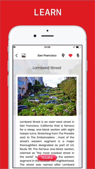 San Francisco Travel Guide Screenshot