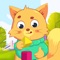 Tim's Journey is a children's app full of fun games to help kids learn important skills like thinking, attention, logic, counting, memory, reading, writing, fine motor skills, drawing and more