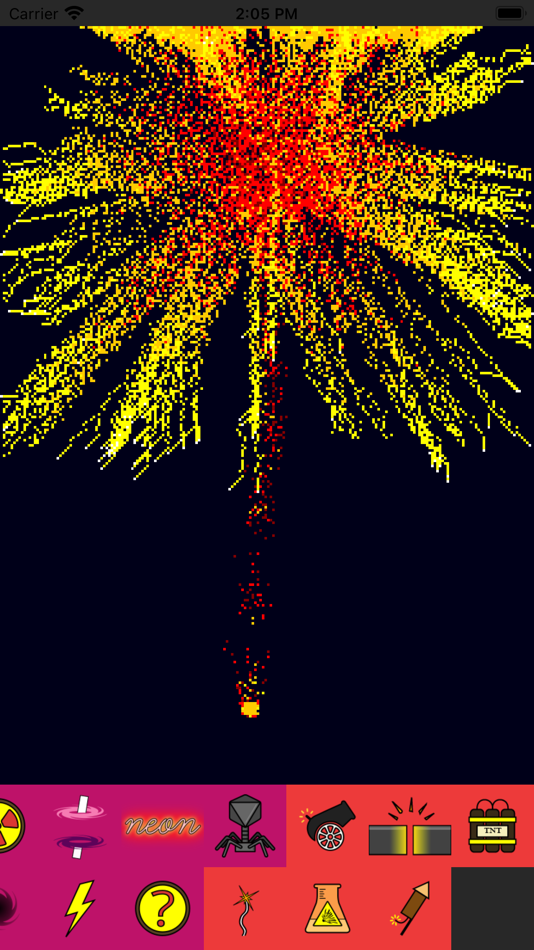#4. Sand:box - particle sandbox (iOS) Podle: Tinerfe Rory Renton Gascon