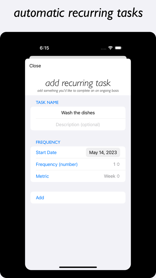 #7. monotasker: tasks & to do list (iOS) Podle: Jennifer Bush