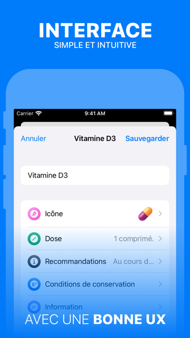 Screenshot #3 pour Meddify: Rappel de Pilule