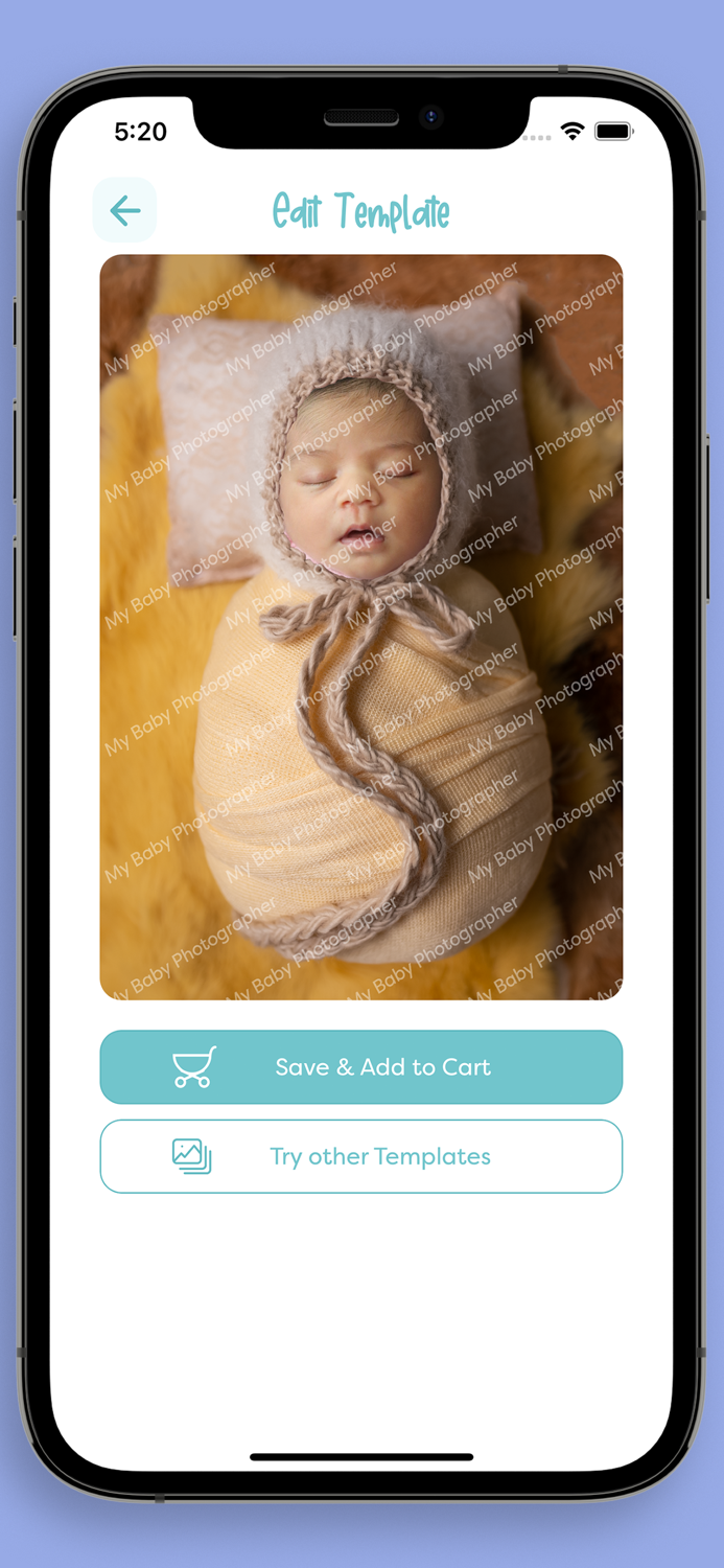 My Baby Photographer Design