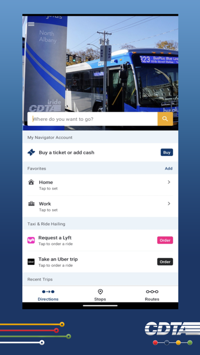 CDTA Navigator Screenshot