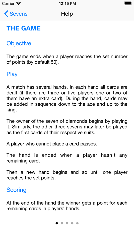 #4. i.Sevens (iOS) di: Manuel Lopez Lopez