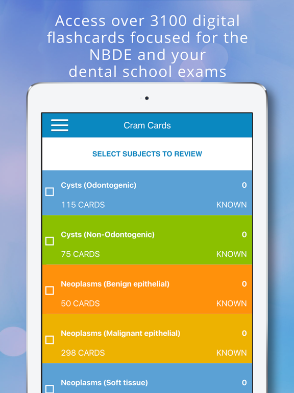 Screenshot #4 pour Oral Diagnosis Cram Cards