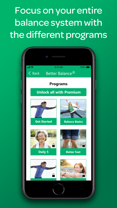 Zibrio BalanceCoach Screenshot