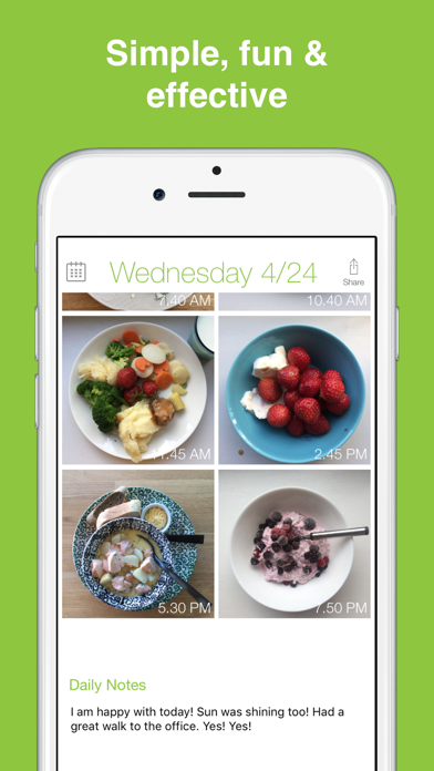 Food Diary See How You Eat Appのおすすめ画像4