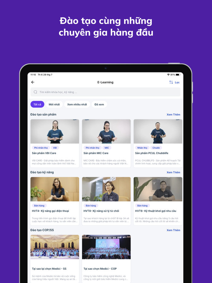 MediciPro - Bảo hiểm dễ dàng