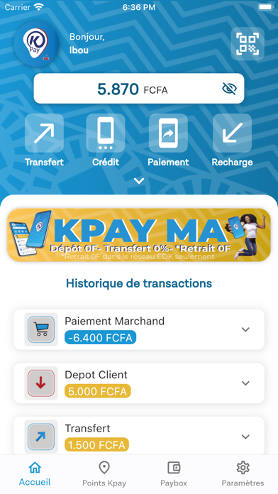 Kpay Sénégal Screenshot