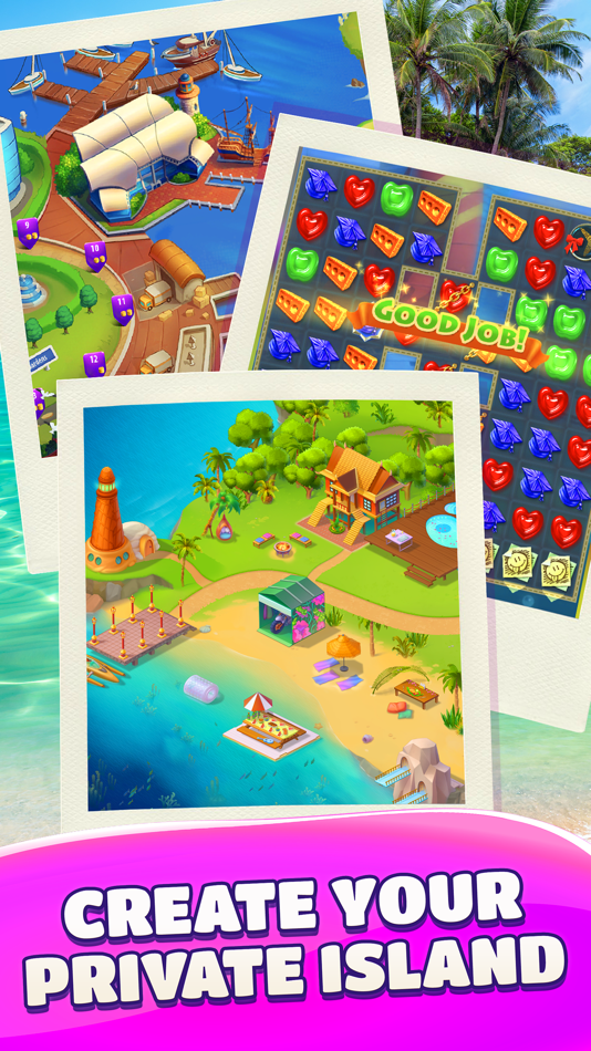 #4. Gummy Drop! Match 3 Puzzles (iOS) 由: Big Fish Games, Inc