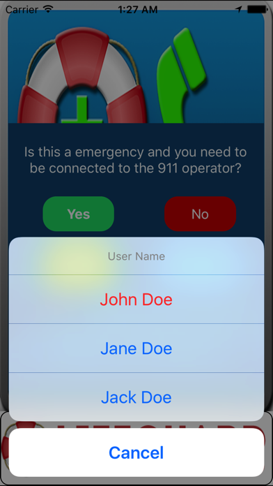 Screenshot #1 pour 911PROTECTOR+