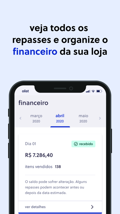 Olist Store: Vendas Online Screenshot