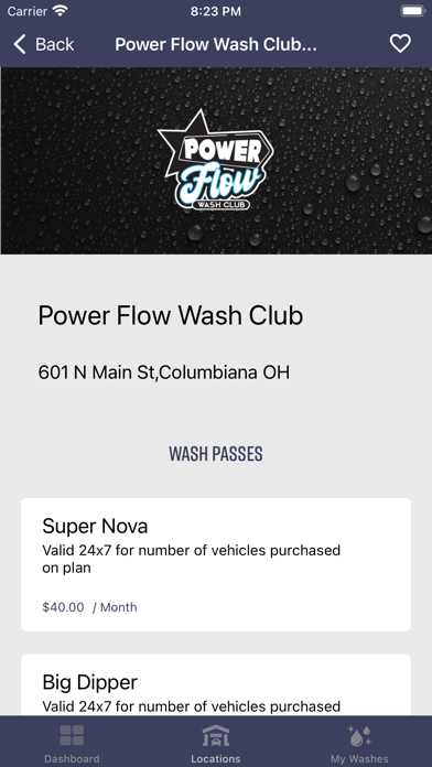 Power Flow Wash Club Screenshot