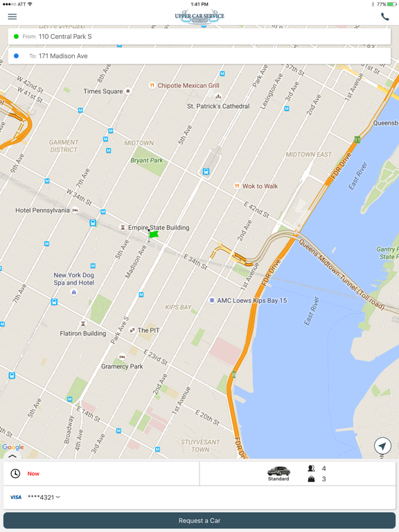 Screenshot #6 pour Upper Car Service
