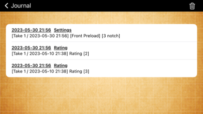 iMotoSuspension Screenshot