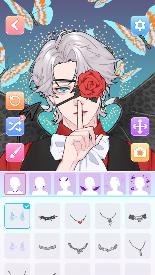#2. Anime Avatar Maker-Design (iOS) 由: Hugesoft Technology Co., Ltd.