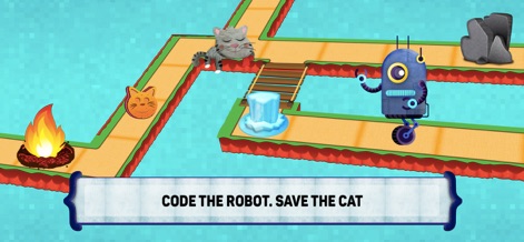 Code the Robot. Save the Cat - Education App | MWM
