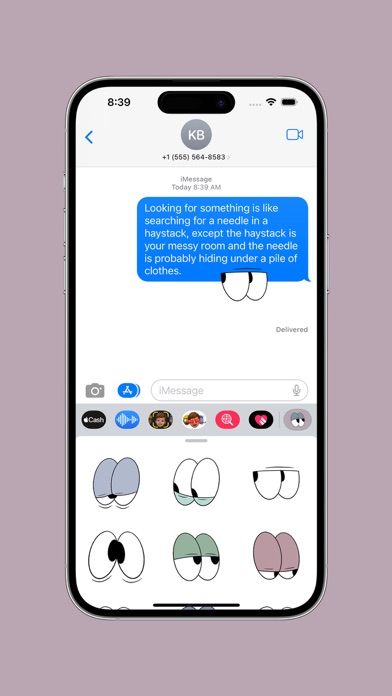 Peepers - Sticker Pack Screenshot