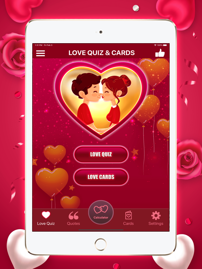 Love Quiz Cards Quotes