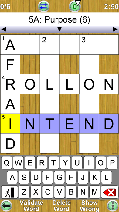 Crossword Unlimited + Screenshot