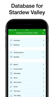 database for stardew valley iphone screenshot 1