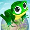 ◉Tap the screen and hold on to control the frog's jump direction and distance