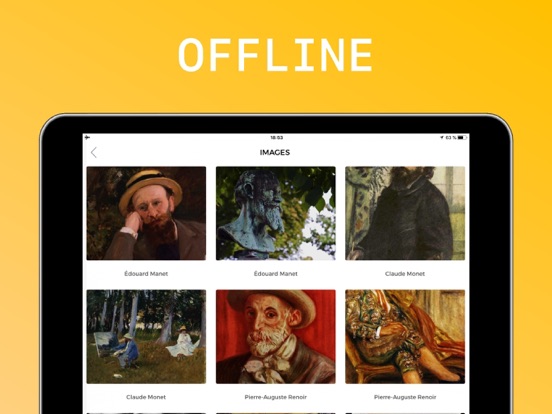 Orsay Museum Visitor Guide iPad screenshot 4 - Education app