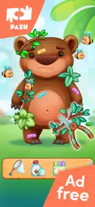 Jungle Vet Care Games For Kids screenshot #2 for iPhone