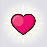 Pink Valentine Love Sticker App Support
