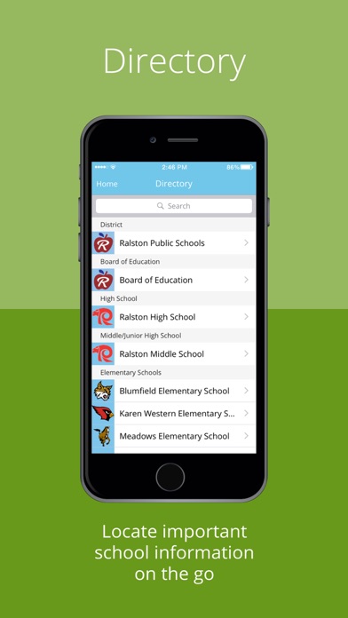 Ralston Public School District Screenshot