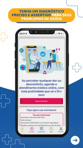 Game screenshot Dr+ Seu Médico Online mod apk