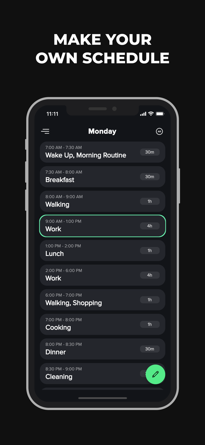 Daily Routine Planner App