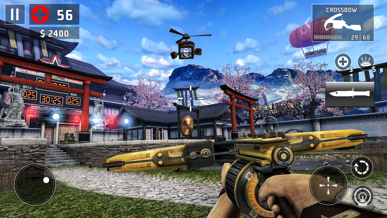 DEAD TRIGGER 2: Zombie Games iOS Mod IPA screenshot 7 - iOS game interface