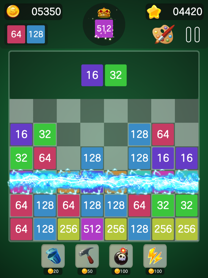 Number Merge-merge to infinity